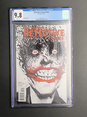 Buy Batman Detective Comics (2011) #880 Cgc 9.8 -classic Snyder Story -jock Cover • 355.73£