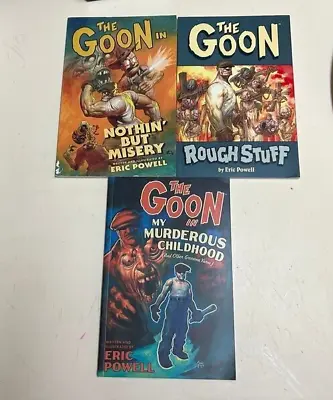 Buy The Goon: Volumes 0 1 2 By Eric Powell (Dark Horse Books) 2010 Comic Books • 7.87£