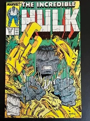 Buy Incredible Hulk #343 Mt 1988 • 17.69£