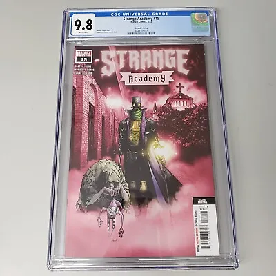Buy Strange Academy #15 CGC 9.8 2nd Second Print 1st Gaslamp Cover Marvel 2022 • 27.80£