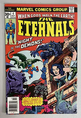 Buy Eternals # 4 Marvel Comics - Second Appearance Of Sersi - Marvel 7 To 7.5 Grade • 5.12£