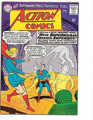 Buy Action Comics #332 Superwoman  Trains Superboy Curt Swan Cover VF- DC 1966 • 17.65£