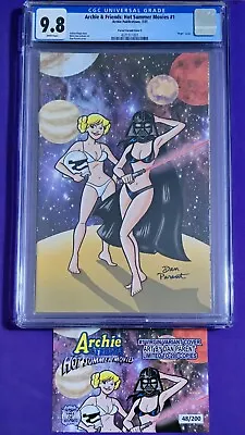 Buy Archie & Friends #1 Hot Summer Movies May The 4th Be With You 48/200 Cgc 9.8 • 57.83£