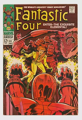 Buy Fantastic Four #81 VFN+ 8.5 Original Owner • 71£