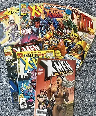 Buy 7 Lot - Uncanny X-Men Annual #16 + #17 + '96 + '98 + '99 + '00 + 01 • 24.44£