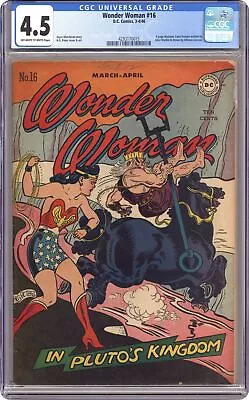Buy Wonder Woman #16 CGC 4.5 1946 4293170015 • 419.65£