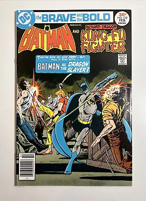 Buy DC Comics Brave And The Bold Batman And Richard Dragon Kung-Fu Fighter #132 1977 • 3.15£