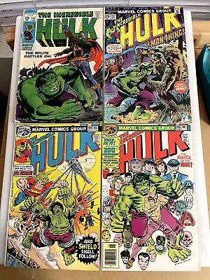 Buy Incredible Hulk 112 197 199-202 208-214 Lot 13 Bronze Age Marvel Comics • 37.57£