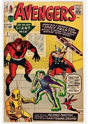 Buy The Avengers #2 (Marvel, 1963) Condition: VG/FN. Hulk Leaves The Avengers. First • 850£
