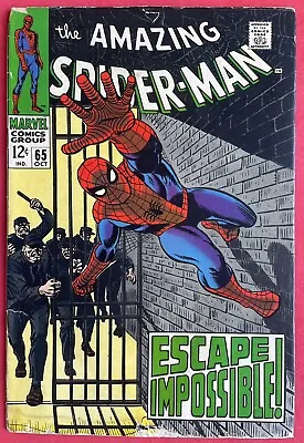 Buy Amazing Spider-Man #65 (1968) Marvel Comics Silver Age • 34.95£