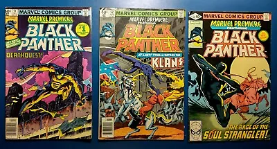 Buy MARVEL PREMIERE (1979/80) #51 #52 #53  Black Panther KKK Comic Story Complete • 7.91£