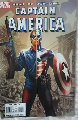 Buy Captain America 43 (2008) Marvel Comics Rated T+ Direct Edition • 3.99£