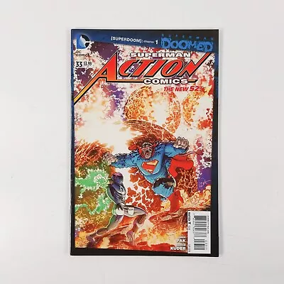 Buy Superman Action Comics #33 Superman Doomed 2014 DC Comics • 4.99£