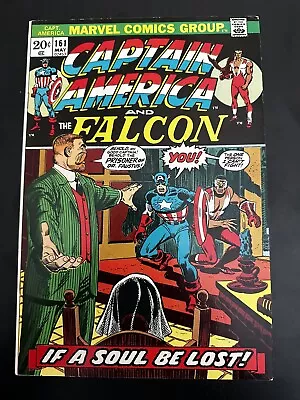 Buy CAPTAIN AMERICA AND THE FALCON #161 VF+/NM 2ND APPERANCE OF PEGGY CARTER Key! • 22.38£