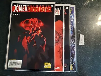 Buy X Men The Search For Cyclops Book 1-4 Vfn Rare Full Set • 0.99£