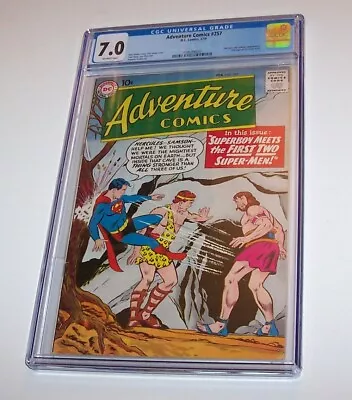 Buy Adventure Comics #257 - DC 1959 Silver Age Issue - CGC FN/VF 7.0 • 375.54£