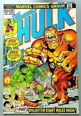 Buy Incredible Hulk #169 ~ MARVEL 1973 ~ 1st Appearance Bi-Beast  VF+ • 26.85£
