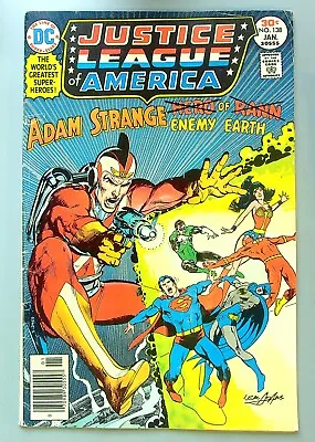 Buy Justice League Of America #138 ~ DC 1977 ~ ADAM STRANGE Neal Adams Cover VG • 4£
