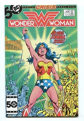 Buy Wonder Woman #329 - Final Issue - Crisis Tie-in - Ww & Steve Get Married - 1986 • 23.75£