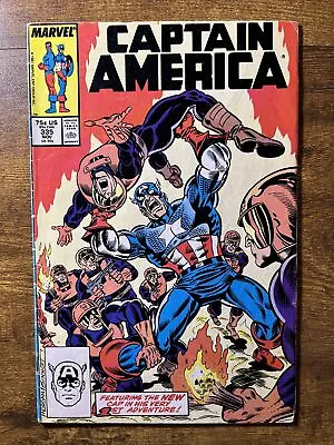 Buy Captain America 335 Direct Edition 1st App Of The Watchdogs Marvel Comics 1987 • 3.78£