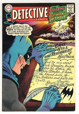 Buy Detective Comics 366 FN+ Infantino Art! Batman Robin Elongated Man! 1967 DC P861 • 54.55£