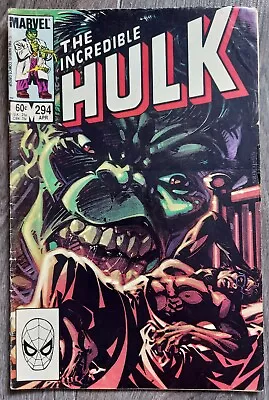 Buy The Incredible Hulk Volume 1 (1983) Marvel Comics Copper Age: Issues #294 & #295 • 0.99£