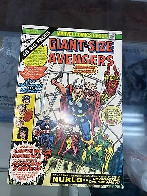 Buy GIANT-SIZE AVENGERS # 1 - (NM) -1ST NUKLO-ALL WINNERS VF Fantast Collection • 43.97£