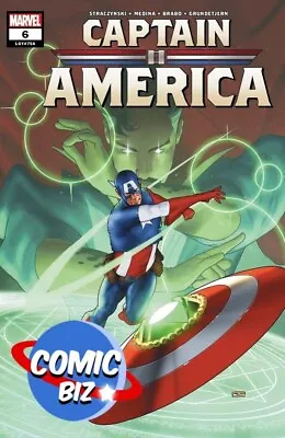 Buy Captain America #6 (2024) 1st Printing Main Cover Marvel Comics • 4.85£