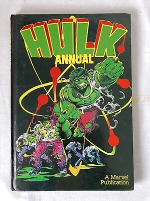 Buy The Hulk Annual Children Hardback 1982 Marvel Grandreams Groot Z1 • 6.97£