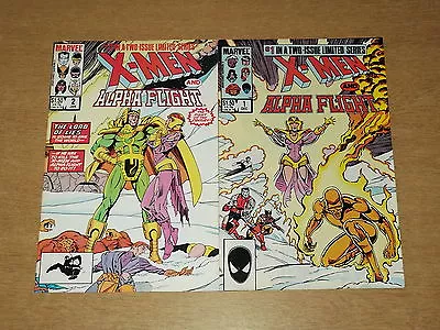 Buy X-men And Alpha Flight #1-2 Marvel 1985 Set Scarce (2) • 7.29£