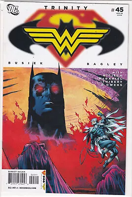 Buy Trinity #45 Batman Superman Wonder Woman 2008 DC Busiek ,High Grade • 1.82£