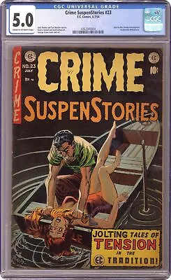 Buy Crime Suspenstories #23 CGC 5.0 1954 4362040004 • 1,109.90£