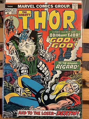 Buy The Mighty Thor #217 (1973) • 11.87£