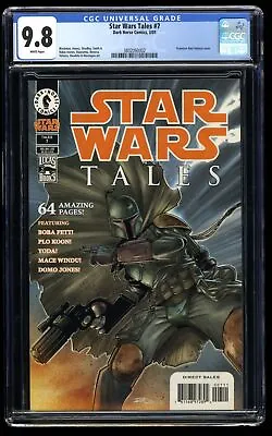 Buy Star Wars Tales #7 CGC NM/M 9.8 White Pages Francisco Ruiz Velasco Cover! • 78.37£