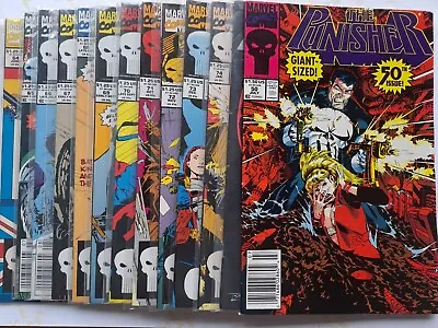 Buy Marvel Comics - The Punisher #50, #64 To 75 RUN - HIGH GRADE 1991 - 13 ISSUES ! • 19.99£
