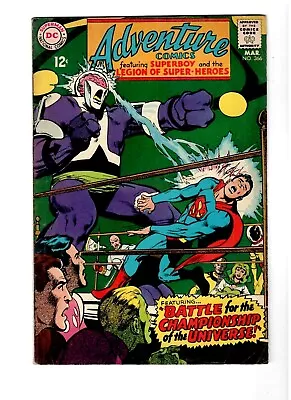 Buy Silver Age DC ADVENTURE COMICS #366 Legion Of Superheroes Neal Adams Cover 1968 • 8.69£