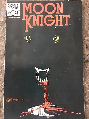 Buy Moon Knight #29 ( 1983 ) Fn / Sienkiewicz Classic Cover • 19£