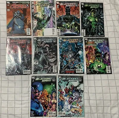 Buy Blackest Night #0 (FCBD) 1-8 Green Lantern 43 Prologue *Full Run*  *DC Comics* • 30£