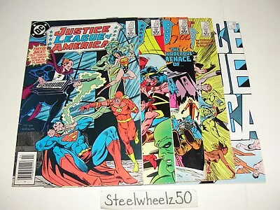 Buy Justice League Of America 5 Comic Lot DC 1985 #237 238 251 254 261 FINAL ISSUE • 11.98£