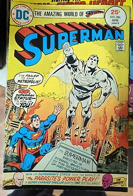 Buy DC Comics Superman 286 Lex Luthor Parasite • 1.57£