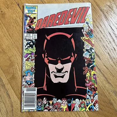 Buy Daredevil #236 - Marvel 25th Anniversary Cover Nov. 1986 Barry Windsor-Smith • 11.85£