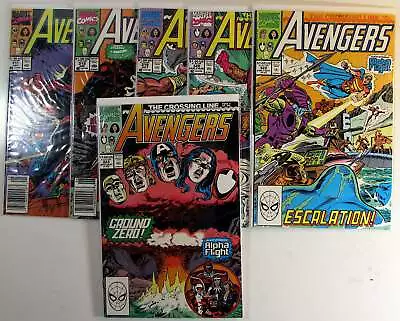 Buy Avengers Lot Of 6 #317,318,319,320,322,323 Marvel (1990) 1st Series Comics • 35.02£