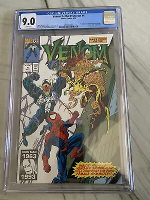 Buy VENOM Lethal Protector #4 CGC Grade 9.0 Marvel Comics 1993 Scream 1st Appearance • 51.94£
