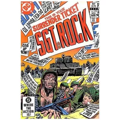 Buy Sgt. Rock #370 In Very Fine Minus Condition. DC Comics [y* • 4.16£