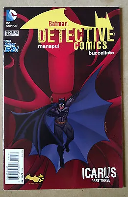 Buy Batman Detective Comics #32 Variant 1st Print Dc Comics (2014) Icarus Pt.3 • 3.21£