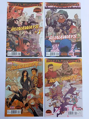 Buy Marvel Comics - Secret Wars: Runaways #1 #2 #3 #4 & Inhumans Attilan #1 #2 #4 #5 • 10£