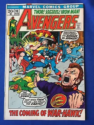 Buy Avengers #98 VFN- (7.5) MARVEL ( Vol 1 1972) Barry Smith (3) (C) • 34£