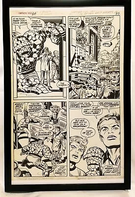 Buy Fantastic Four #84 Pg. 17 By Jack Kirby 11x17 FRAMED Original Art Poster Marvel  • 47.61£