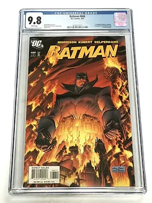 Buy Batman (vol.1) #666 CGC 9.8 WP Modern Age 2007! 1st Damian Wayne As Batman DCU🔑 • 146.25£