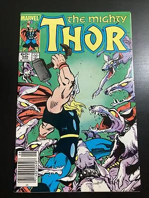 Buy Mighty Thor #346 - 1st Hounds Of The Hunter - Walt Simonson - 1984 - NM • 4.77£